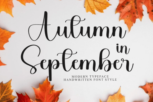 Autumn in September Font for Impactful Campaigns