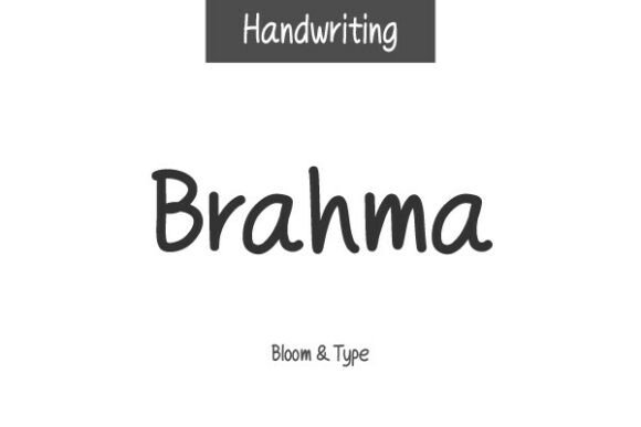 Brahma: A Friendly Font for Creative Campaigns