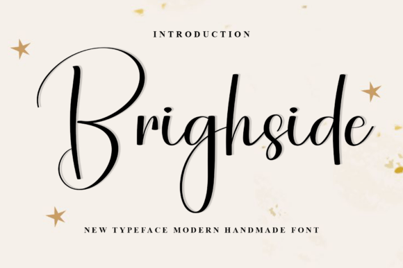 Brighside: A Festive Font for Bold Campaigns