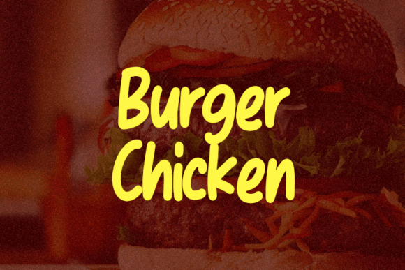 Burger Chicken: A Font for Business Elegance