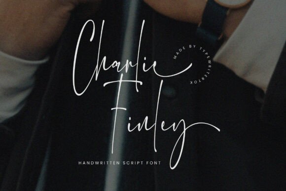 Charlie Finley: A Handwritten Font for Web Design