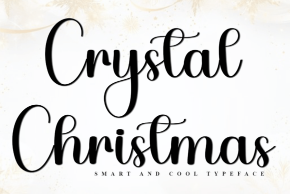Crystal Christmas Font