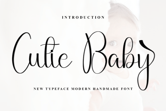Cutie Baby Font for Creative Projects