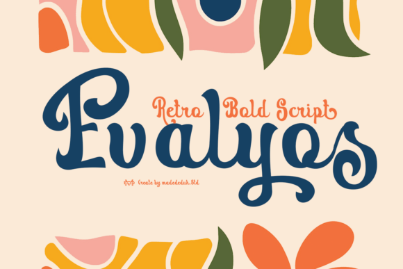 Evalyos: A Retro Script for Elegant Branding