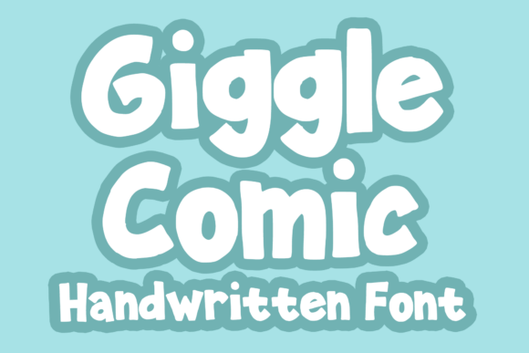 Giggle Comic: A Bold Cartoon Font for Creative Projects