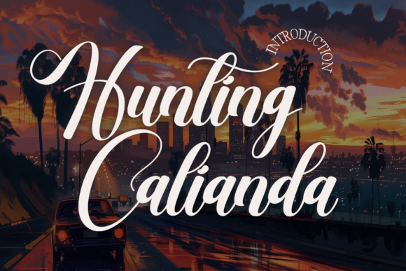 Hunting Calianda Font for Marketing