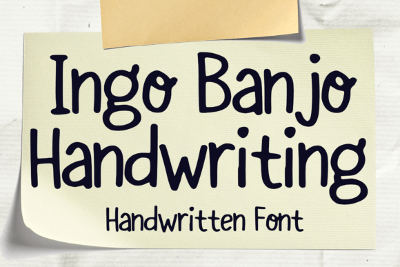 Ingo Banjo Handwriting Font
