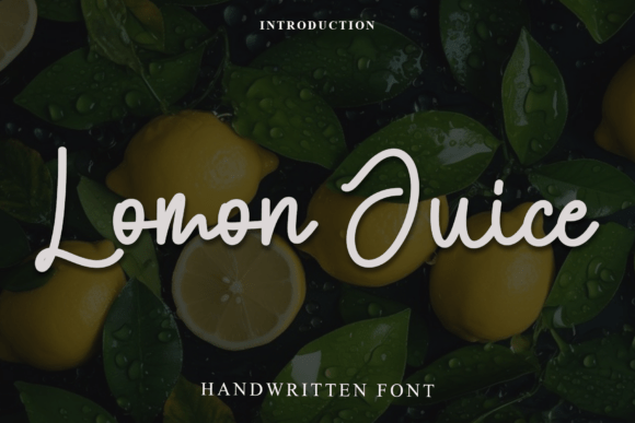 Lomon Juice: A Festive Font for Impactful Campaigns