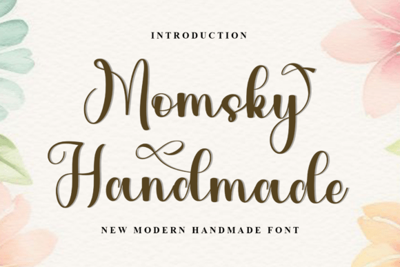 Momsky Handmade: A Warm, Playful Font for Creative Projects