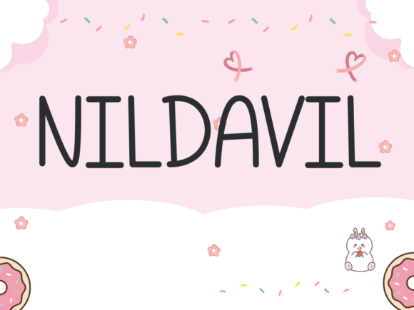 Nildavil: A Unique Font for Web Design