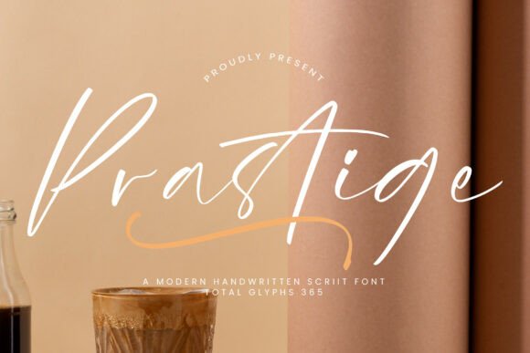 Prastige: A Stylish Script Font for Business Branding