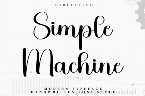Simple Machine Font for Business