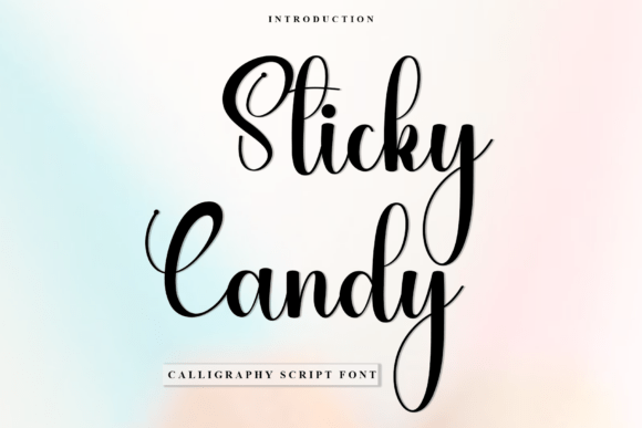 Sticky Candy: A Warm Font for Creative Projects