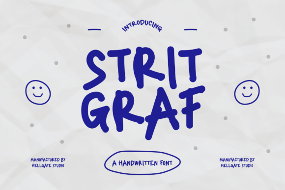 Strit Graf: A Playful Font for Professional Branding