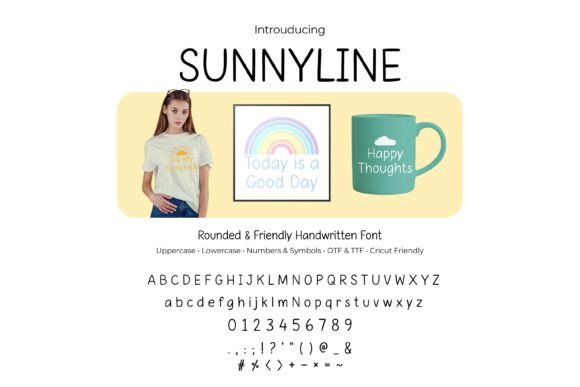 Sunnyline: A Cheerful Typeface for Editorial Design