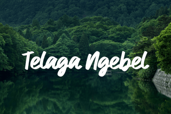 Telaga Ngebel Font