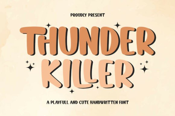 Thunder Killer Font Review