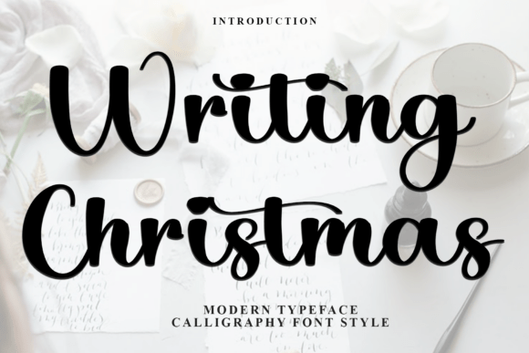 Writing Christmas Font Review
